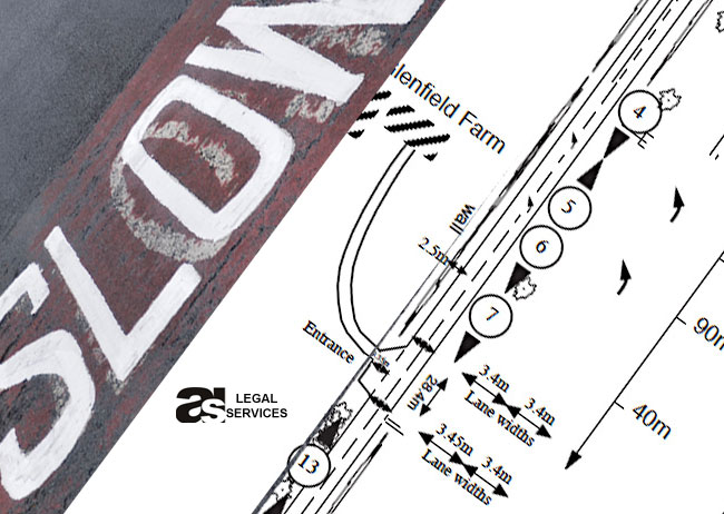 road traffic accident locus sketch plans